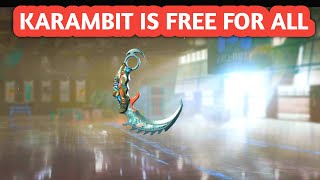 🤯 THIS KARAMBIT IS FREE FOR ALL CODM PLAYERS  PUMP THE BRAKES ALL REWARDS CODM [upl. by Selmner902]