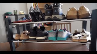 How many shoes can fit in IKEA TJUSIG Shoe rack [upl. by Adams]