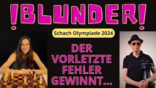 Blunder  Schacholympiade 2024 [upl. by Ltihcox]