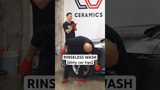 How to Rinseless Wash a DIRTY car [upl. by Anelrac]