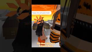 Two Giant Girls Have A Growth Battle Giant Girl RP giantgrowth roblox robloxedit giantvstiny [upl. by Ahsinwad]