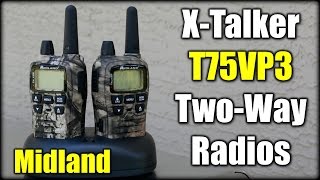 Midland XTalker T75VP3 Two Way Radios [upl. by Eugnimod]