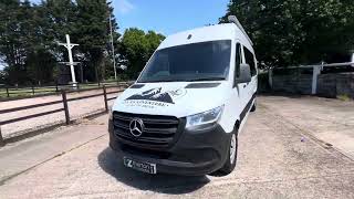 MERCEDESBENZ SPRINTER21 314 CDI LWB L3 H2 Motorhome Conversion 141 BHP ULEZ COMPLIANT FOR SALE [upl. by Aramenta]