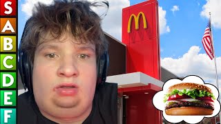 Fattest Man Alive Rates Fast Food Places [upl. by Lahsram67]