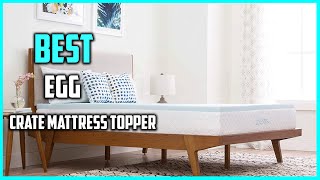 Best Egg Crate Mattress Topper Buying Guide  Top 6 Review 2023 [upl. by Kaufmann551]