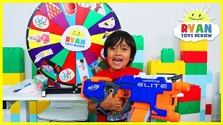 Mystery Spin Wheel Challenge Game with Ryan vs Mommy [upl. by Fesoy]