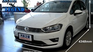 2016 Volswagen VW Golf SV Sportsvan 230TSI Car Overview [upl. by Lisette]