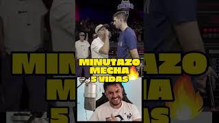 MINUTAZO DE MECHA VS CHUTY 😎🔥 REDBULL BATALLA 5 VIDAS [upl. by Pillihp]