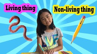 living thing and nonliving thing [upl. by Rance]