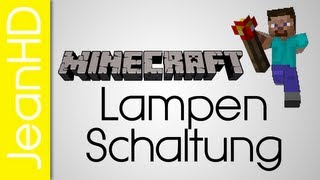 Redstone Lampen Schaltung  Signalverlängerung  Minecraft Tutorial [upl. by Eninnej]