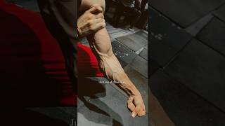 Crazy veins 💀‼️ gym transformation veins [upl. by Lledyl795]