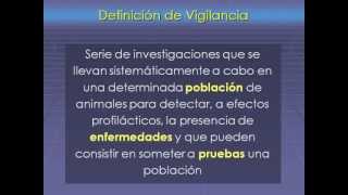 Vigilancia epidemiológica [upl. by Aicenra]