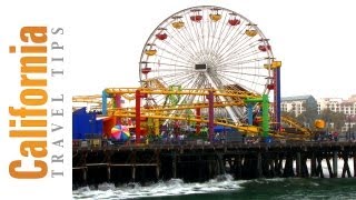 Santa Monica Pier  Things to Do in Santa Monica  California Travel Tips [upl. by Noeled]