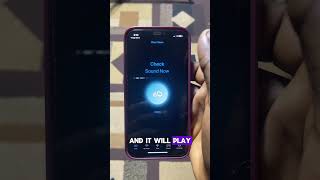 How to get water out of your phone speaker iphonetricks iphone ios ios17 apple techwithcally [upl. by Windzer]