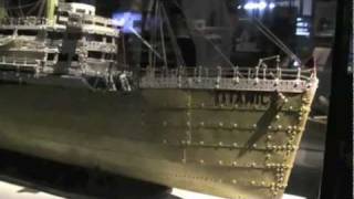 Meccano Model Of Titanic  TITANICa Exhibition Ulster Folk amp Transport Museum [upl. by Uwkuhceki]