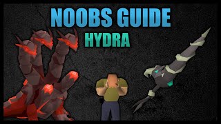 OSRS Alchemical Hydra guide for noobs  Ranged In depth hydra guide OSRS 2021 [upl. by Lareine]