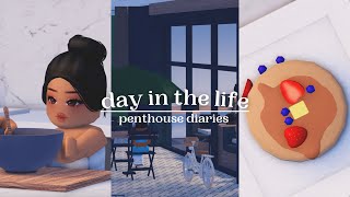 day in the life selfcare edition  roblox berry avenue roleplay [upl. by Nwahsed]