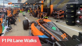 Experience the Excitement of F1 Pit Lane Walks [upl. by Idette]