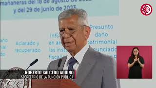 Secretaría de la Función Pública explica caso Segalmex posible daño patrimonial por 9 mil 500 mdp [upl. by Harvard717]