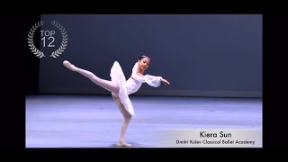 Kiera Sun  YAGP Finals 2021 Top 12 Classical Ballet  La Bayadere 3 Shades 10 Years Old [upl. by Aerdnod]