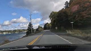 Peggys Cove to Lunenburg Fall Drive – Nova Scotia Canada [upl. by Zea291]