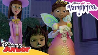 Hauntly Halloween Party  Vampirina  Disney Junior Arabia [upl. by Yanahc]