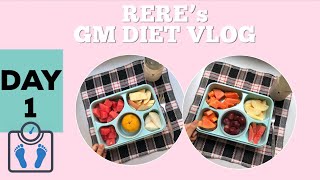 GM DIET VLOG DAY 1  RELITA LESTARIA BAHASA [upl. by Ambrogio118]