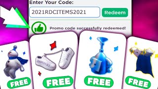 5 New Roblox Promo codes 2021 All Free ROBUX Items in October  EVENT  All Free Items on Roblox [upl. by Aizan827]