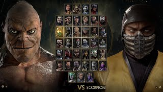 Mortal Kombat 11 GORO REPTILE SCORPION ERMAC MILEENA All Klassic MOVIE SKIN MK11 amp Suggestion MK12 [upl. by Maurise]