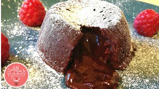 Chocolate Fondant Lava Cake Recipe Рецепт Шоколадный торт лава [upl. by Nilyak]