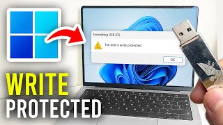 How To Format Write Protected USB Drive In Windows  Full Guide [upl. by Catrina]