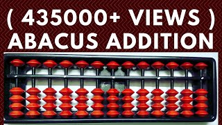 How to add in Abacus  Abacus Addition  Abacus Lesson 2 [upl. by Shah104]