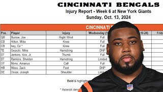 BENGALS FAN REACTS TO SHELDON RANKINS BEING BACK AT PRACTICE FINALLY SOME GOOD NEWS [upl. by Eenar508]