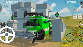 Indian farmer harvester game all missions Android mobile best game farming games cargame 😎 [upl. by Marlin]