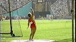 Bill Green Hammer Throw LA Olympics 1984 7476m [upl. by Ethelstan605]