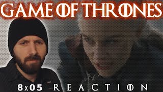 GAME OF THRONES  8x5  quotThe Bellsquot PART ONE Reaction WARNING  SPOILERS [upl. by Huldah]