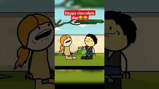 happy chocolate day😂😂  tcdesicartoon chocolateday tweencraft funnyshorts shorts [upl. by Thorn]