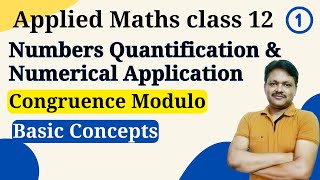 chapter 1 part 1  congruence modulo  class 12 applied mathematics  Gaur Classes [upl. by Odrareve]