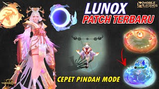 CARA PAKAI LUNOX REVAMP PATCH TERBARU  TUTORIAL LUNOX TERBARU MOBILE LEGEND INDONESIA [upl. by Dihsar845]