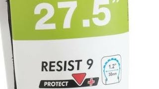 Btwin Resist 9 Slick 27512 30mm Mountain bike tyre [upl. by Anaeda212]