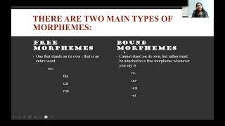 3 1 Introduction to morpheme [upl. by Cyrilla805]