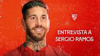 Entrevista a Sergio Ramos  “El derbi no se gana mirando atrás sino demostrando” [upl. by Lillie]