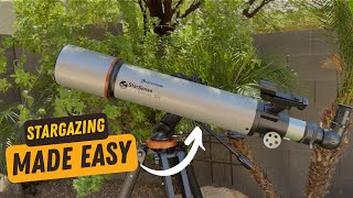 STARGAZING MADE EASY Celestron StarSense Explorer DX 102AZ Review [upl. by Enecnarf]