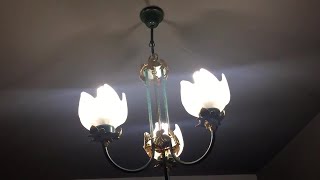 How to hang a lamp in a false ceiling [upl. by Tobey852]