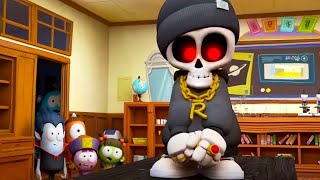 Skeleton Rap  Spookiz  Cartoons for Kids [upl. by Kerrie475]