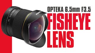 A Fisheye Lens for £120  Opteka 65mm f35 Fisheye Lens Review [upl. by Asilanom774]