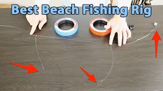 How To Tie The Ultimate Surf Fishing Rig Modified Dropper Rig [upl. by Stout599]