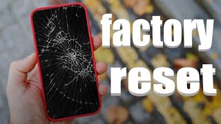 How to reset iphone when screen is broken [upl. by Azeel]