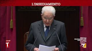 Linsediamento di Sergio Mattarella [upl. by Bolger]