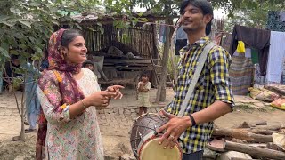 farmani naaz ने फिर से ढोलक पर मचया अपनी आवाज़ का तहलका  bhura dholak  Farmani naaz singer [upl. by Nemrac862]